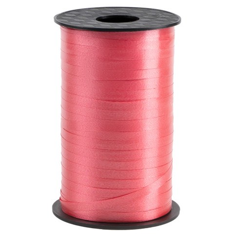 Лента полипропиленовая Красный, Глиттер