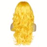 Парик карнавальный, Локоны, Желтый