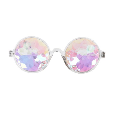 Карнавальные очки, Гламурные калейдоскопы, Белый