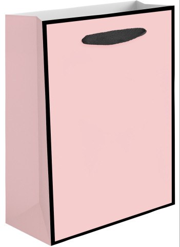 Пакет подарочный, 230гр, Премиум, Светло-розовый