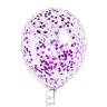 Конфетти фольга Круг, Фиолетовый, Металлик