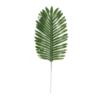Декор Лист Пальмы, Дизайн 2, зелёный