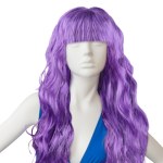 Парик карнавальный, Локоны, Фиолетовый