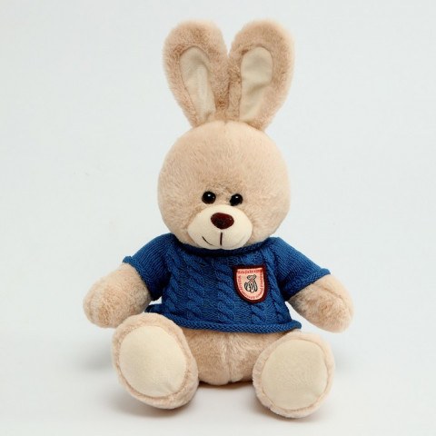Мягкая игрушка «Заяц», в свитере, МИКС