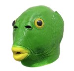 Маска латексная Зеленая рыба