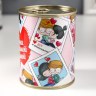 Носки в банке "Для самой любимой" (внутри носки женские, цвет белый)