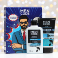 Подарочный набор MEN CODE (гель для бритья, лосьон после бритья)
