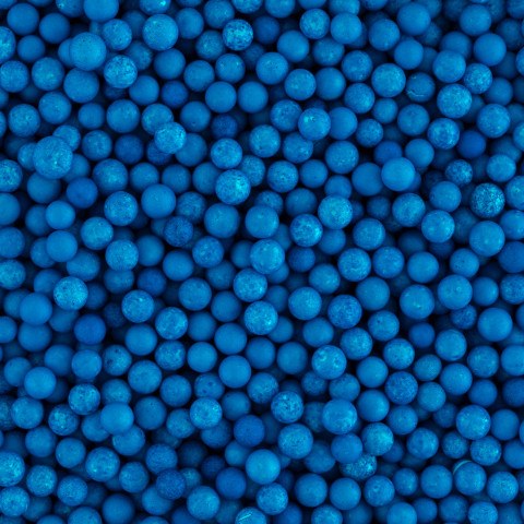Шарики пенопласт Синий крупные