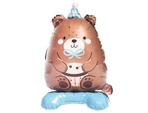 Фигура AIR Мишка голубой колпачок
