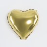 Мини-сердце с клапаном, Белое золото, металлик