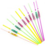Трубочки для коктейлей (пластик), Зонтики, Ассорти C430809