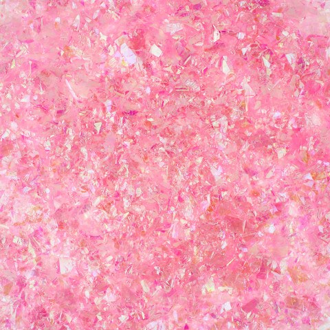 Конфетти Дробленые Розовый, голография