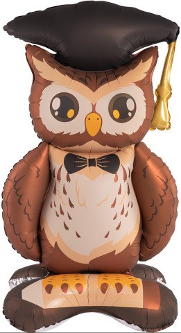 Фигура 3D на подставке, Умная Сова Выпускник