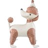 Фигура 3D Пудель в колпачке, Коричневый