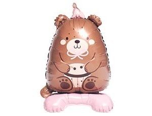 Фигура AIR Мишка розовый колпачок