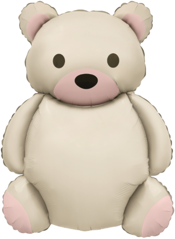 Фигура, Мишка, Кремовый, Сатин