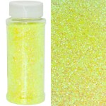 Конфетти фольга Шестиугольники, Желтый, Перламутр