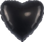 FM Сердце, Черный, Сатин