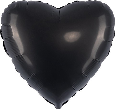 FM Сердце, Черный, Сатин