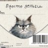 Конверт для денег, Кот  "Тому, кто не любит сюрпризы…"