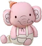 Фигура, Слоник в колпачке, Розовый