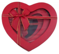 Коробка Сердце, Романтичное настроение, Красный