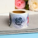 Наклейки для цветов и подарков «С Днем Защитника Отечества!»