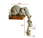 Статуэтка Слон со слонятами