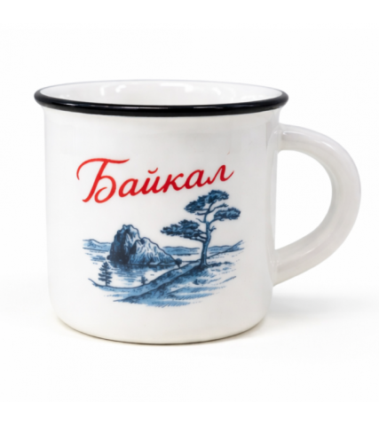 Кружка сувенирная мини Байкал. Шаманка, Байкальские сувениры