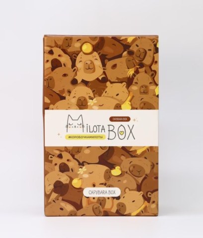 Подарочный набор Милотабокс mini "Capybara Box" Капибара