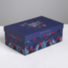 Коробка подарочная Новогодний шик, прямоугольник