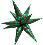 Шар 3D Звезда, Составная, Новогоднее настроение