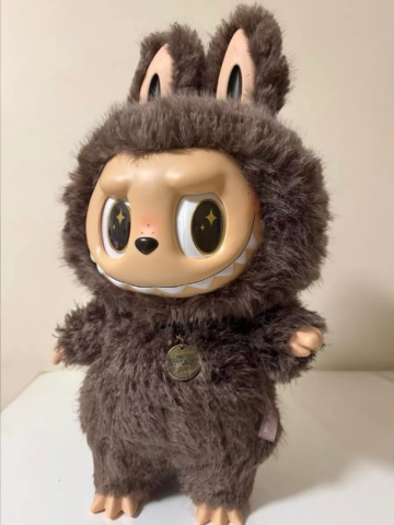 Мягкая игрушка Плюшевый эльф, коричневый