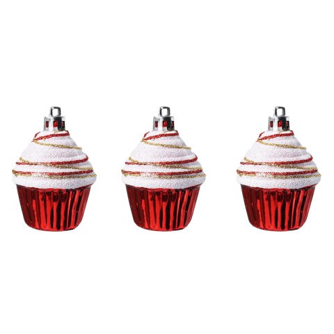 Елочные игрушки Пирожное Капкейк