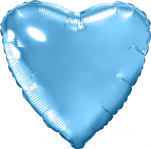 Ag Мини-сердце Холодно-голубой