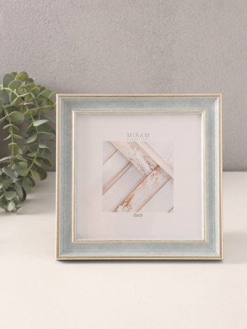 Фоторамка для фото 15×15 см «МИРАМ», пластик, морской, (пластиковый экран)