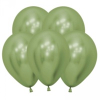 S Зеркальные шары Рефлекс Лайм / Reflex Lime Green хром