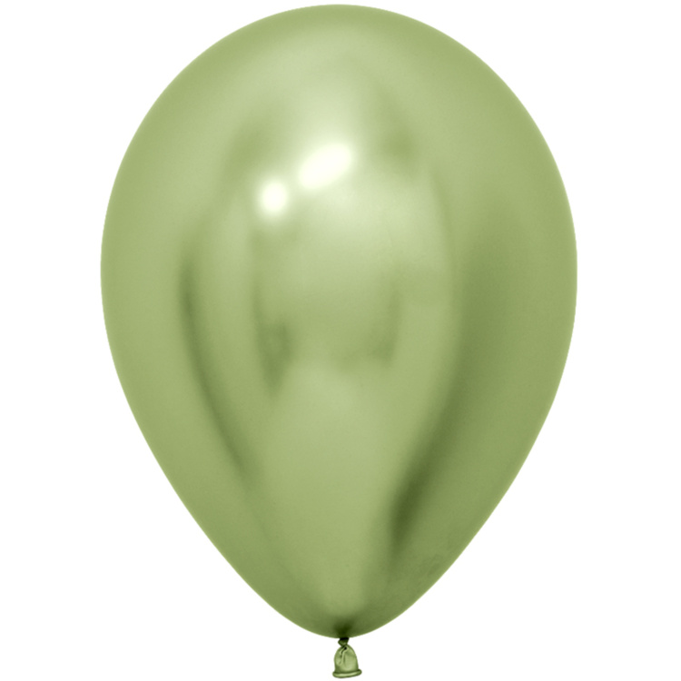S Зеркальные шары Рефлекс Лайм / Reflex Lime Green хром