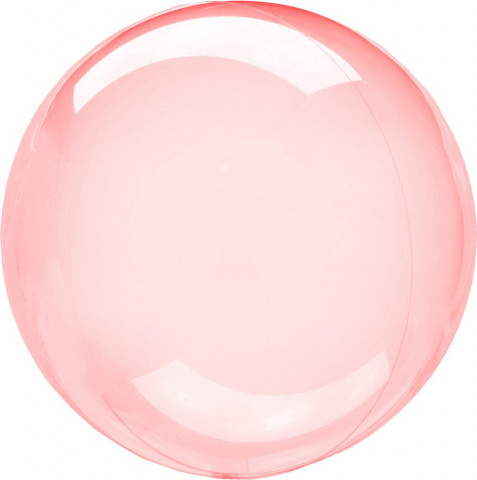 РАСПРОДАЖА! Сфера 3D, Deco Bubble, Красный, Кристалл