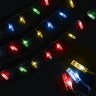 Светодиодная гирлянда Прищепки, Разноцветный, Мерцающий цвет, 20 Led, IP14