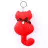 Брелок - мягкая игрушка «Кот с бантиком», цвета МИКС