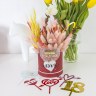 Распродажа! Топпер, Сердце, Love, Стрела Амура, Красный