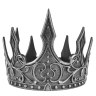 Корона пластиковая, Готика, Серебро