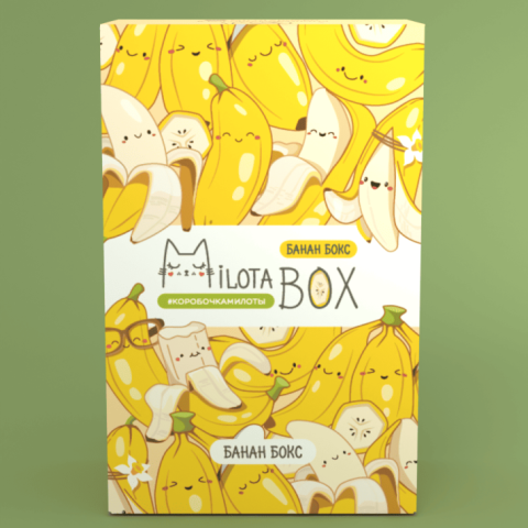 Подарочный набор MilotaBox Милотабокс мини "Банан Бокс"