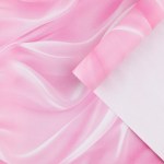 Бумага упаковочная глянцевая «Шёлк», розовый