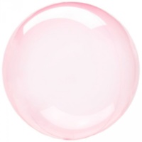 An Сфера 3D Кристал Тёмно-розовый прозрачный / Clearz Crystal Dark Pink S40
