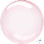 An Сфера Бабл Кристал Тёмно-розовый прозрачный / Clearz Crystal Dark Pink S40