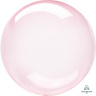 An Сфера Бабл Кристал Темно-розовый прозрачный / Clearz Crystal Dark Pink S40