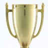 Кубок 056, наградная фигура, золото, подставка пластик