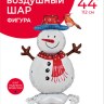 Фигура 3D Веселый снеговик